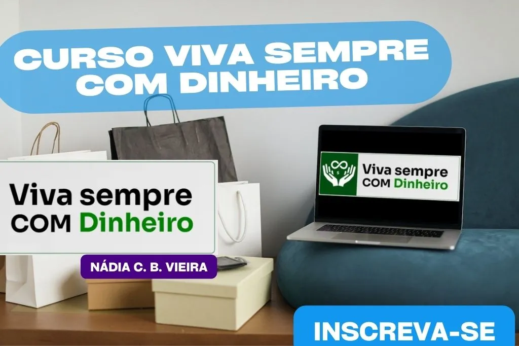 Viva Sempre com Dinheiro Nádia Curso diário - DIcas