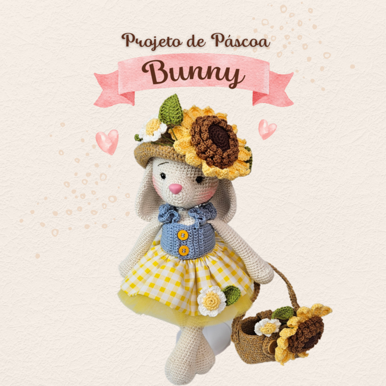 Projeto de Páscoa Bunny: Transforme sua Páscoa com Amigurumi