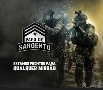 Para se inscrever no Papo de Sargento, basta acessar o link