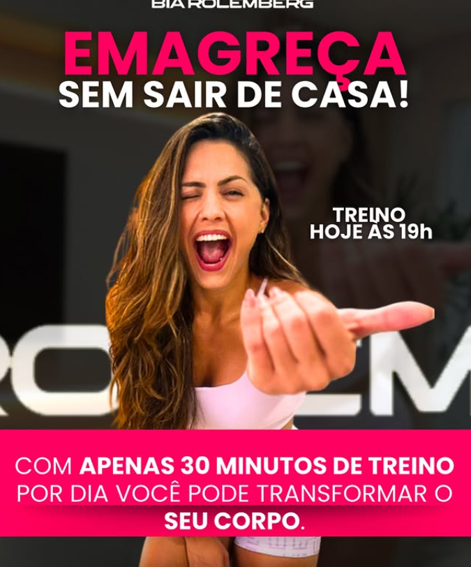 Emagrecimento com Exercícios: Treino em Casa com Ana Bia Rolemberg Curso.blog.br