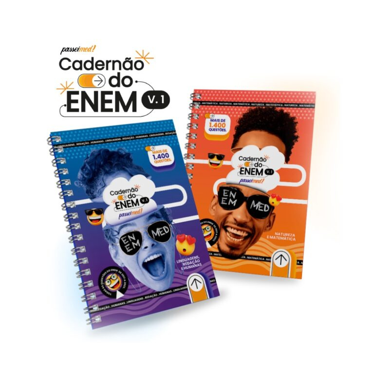 Transforme sua Rotina de Estudos com os 2 Cadernões ENEM PasseiMED: O Guia Essencial para o Sucesso