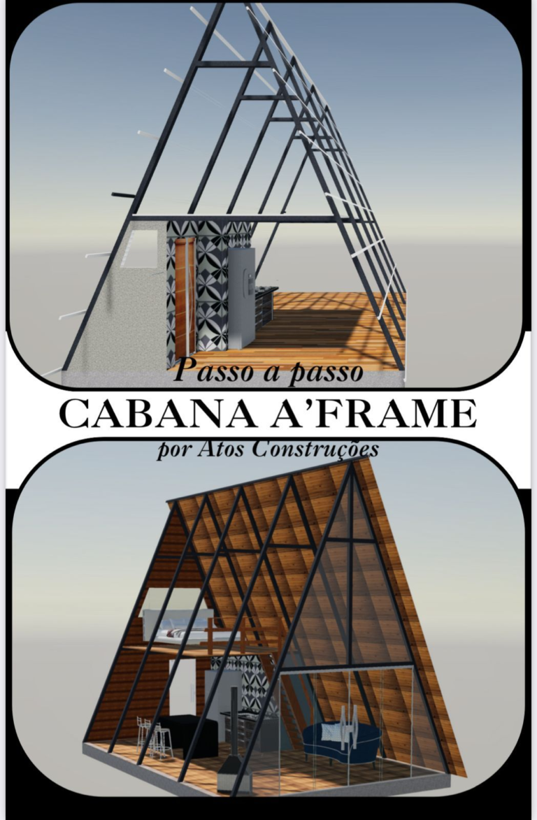 Construa Sua Cabana A-Frame dos Sonhos: Guia Completo para Iniciantes e Profissionais