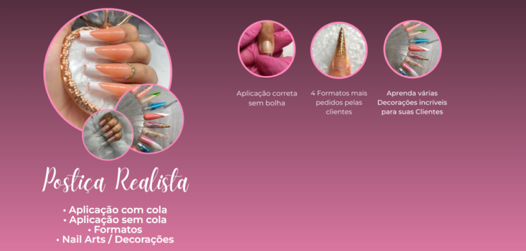 Completo Postiça Realista – Digital Nails