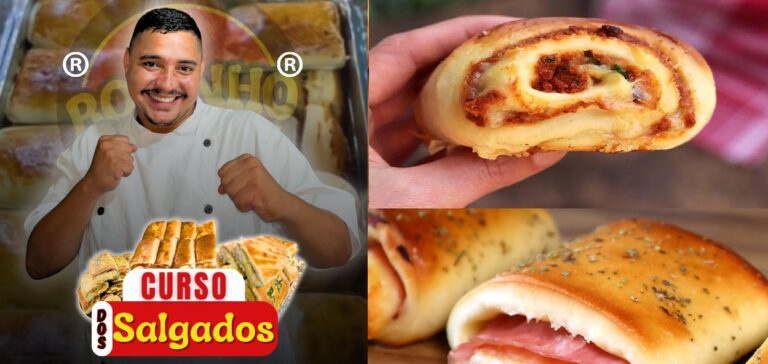 Curso Salgados de Forno + Benefícios: Como Empreender com Receitas Lucrativas