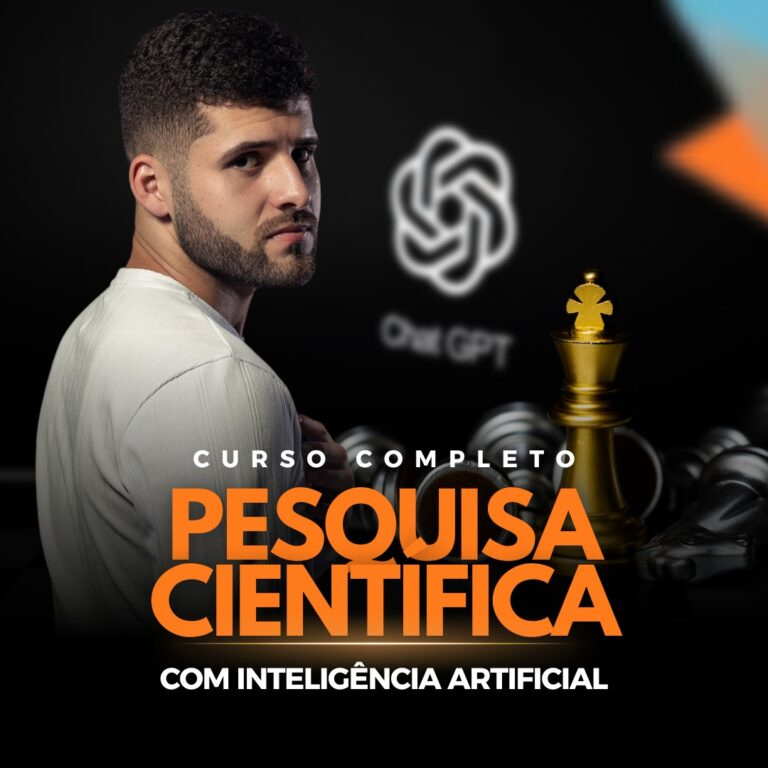 PACOTE PREMIUM: Pesquisador do Futuro — Curso de Pesquisa Científica com IA por Ramon Lucas Barreto
