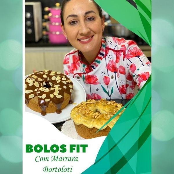 Qual é o custo e o conteúdo do curso “Apostila de Bolos FIT” da Marrara Bortoloti?