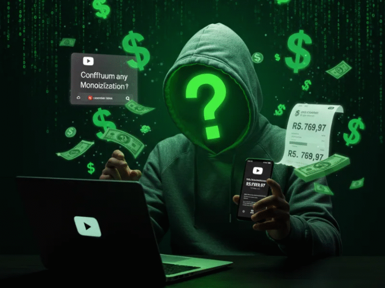 É possível criar um canal dark e ganhar em dólar sem aparecer?