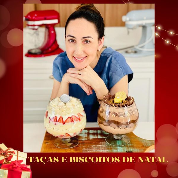 Curso Taças e Biscoitos Natalinos — Marrara Bortoloti | Receitas Lucrativas Para o Fim de Ano