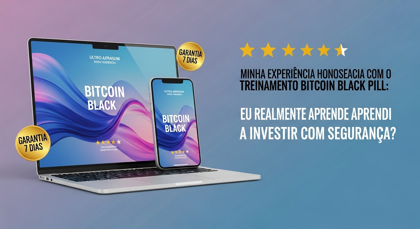 Minha experiência honesta com o Treinamento Bitcoin Black Pill: eu realmente aprendi a investir com segurança?