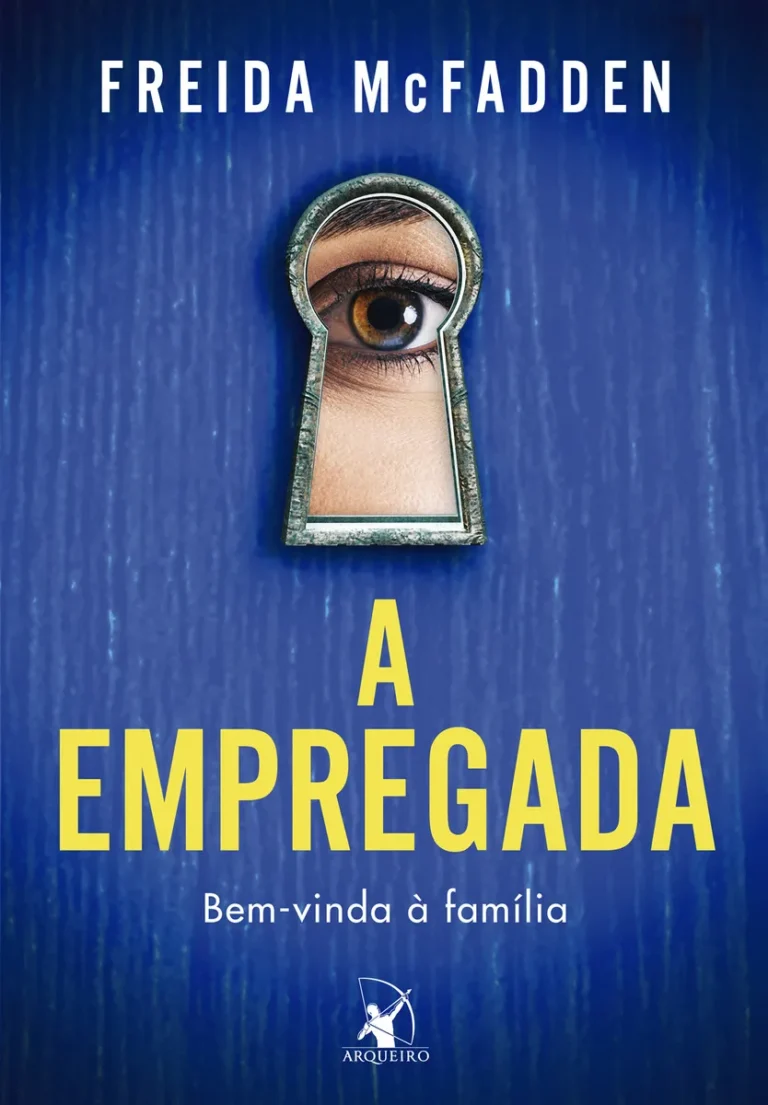 Capa do livro A Empregada mostrando a fachada de uma casa elegante com sombras misteriosas
