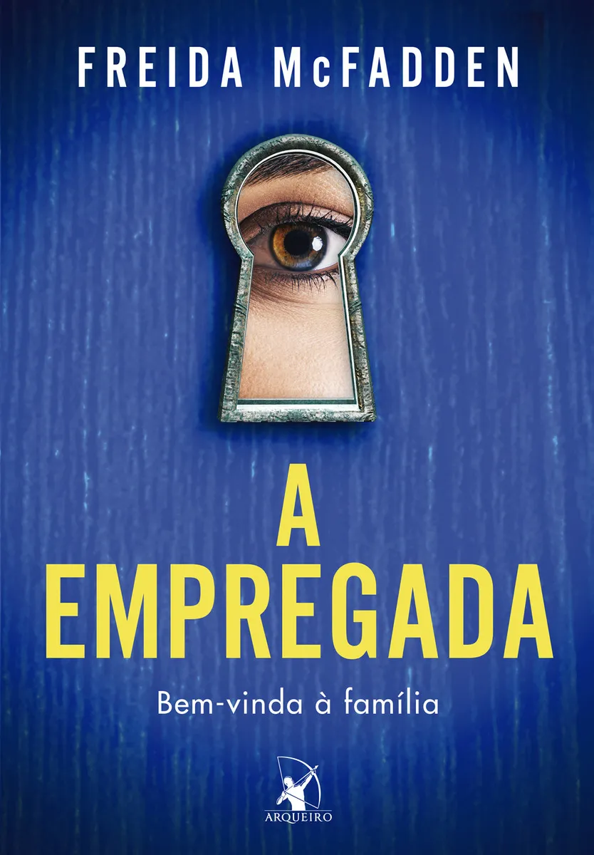 Capa do livro A Empregada mostrando a fachada de uma casa elegante com sombras misteriosas