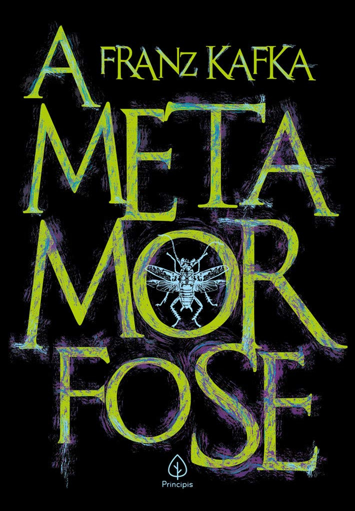 Capa do livro A Metamorfose de Franz Kafka com Gregor Samsa transformado em inseto, explorando alienação, desumanização e existencialismo