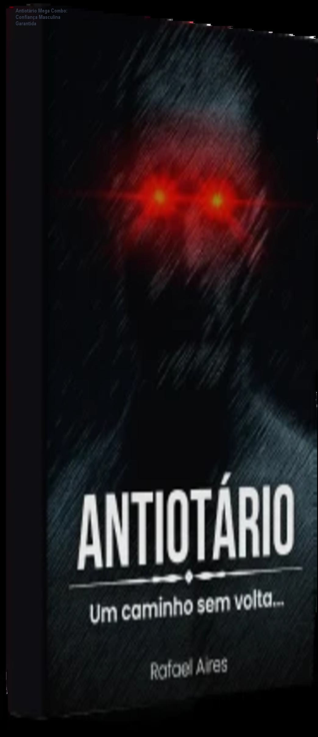 Capa do Antiotário Mega Combo de Rafael Aires mostrando guia de confiança masculina