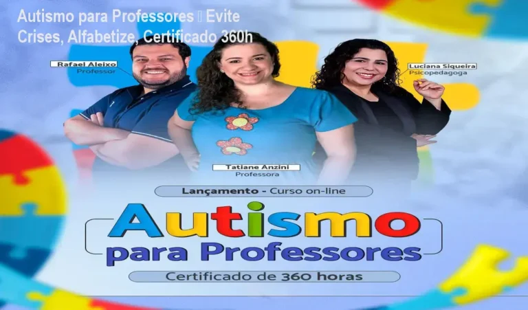 Professor usando material do curso Autismo para Professores para prevenir crises e ensinar leitura a alunos autistas