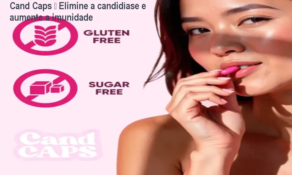 Cand Caps sendo consumido por mulher para eliminar a candidíase e melhorar a imunidade
