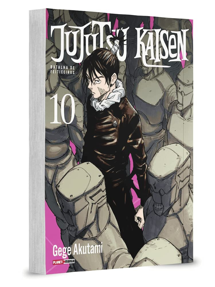 Capa do livro Jujutsu Kaisen Volume 10 - Batalha de Feiticeiros de Gege Akutami