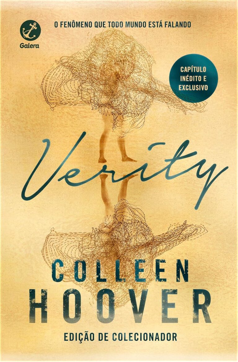 Capa dura do livro Verity de Colleen Hoover, edição de colecionador com capítulo extra