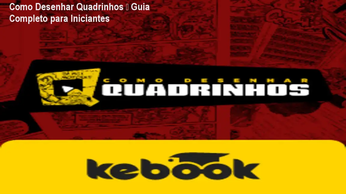 Livro Como Desenhar Quadrinhos de Thiago Spyked, guia passo a passo para criar HQs