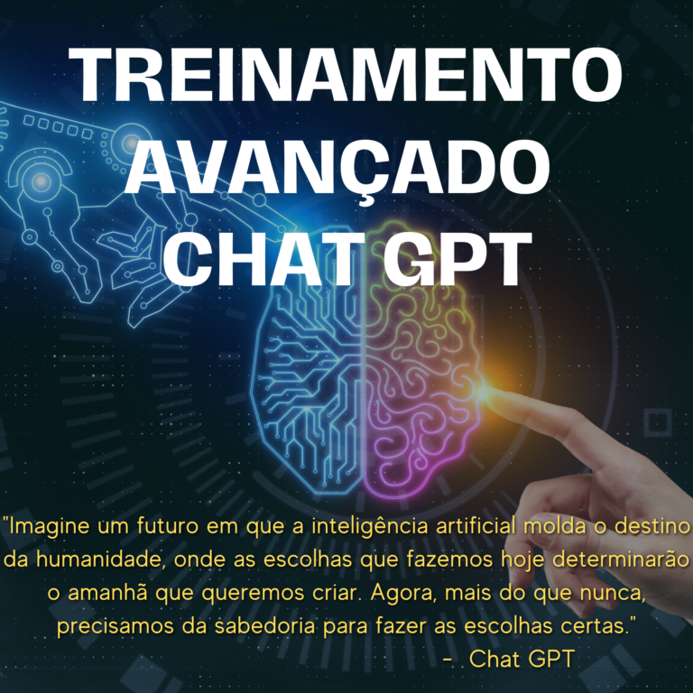 Imagem do curso avançado de ChatGPT mostrando planilha com 500 prompts prontos para usuários iniciantes