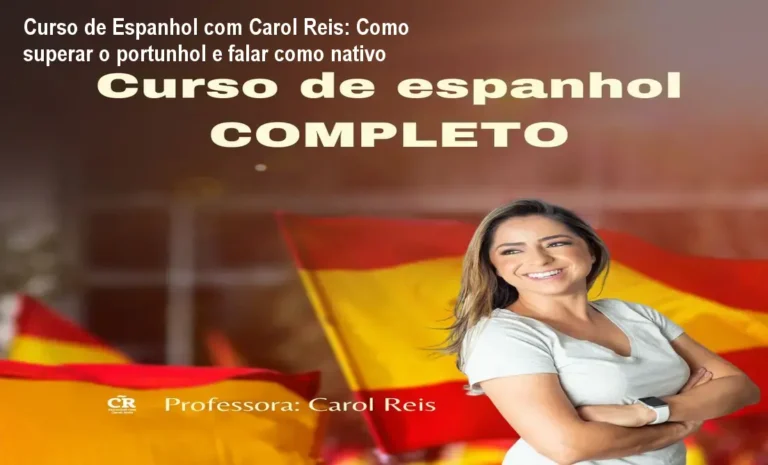 Aluno praticando pronúncia espanhola com o curso online de Carol Reis