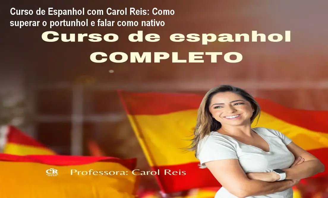 Aluno praticando pronúncia espanhola com o curso online de Carol Reis
