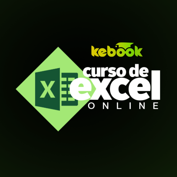 Imagem promocional do Curso de Excel Online que ensina Excel, VBA, Power BI e outras ferramentas do Office com certificado e garantia de 7 dias