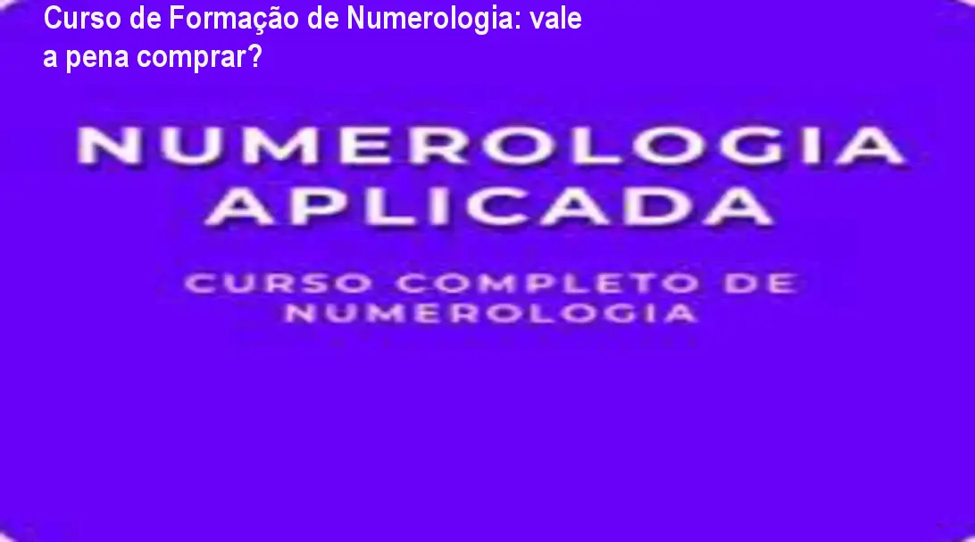 Curso online de numerologia cabalística mostrando módulo de estudo prático