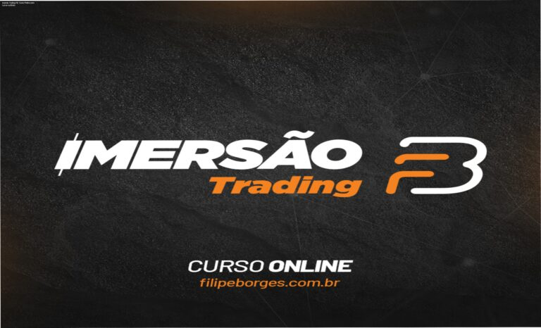 Curso completo de trading Imersão Trading FB com foco em prática, gestão de risco e resultados reais