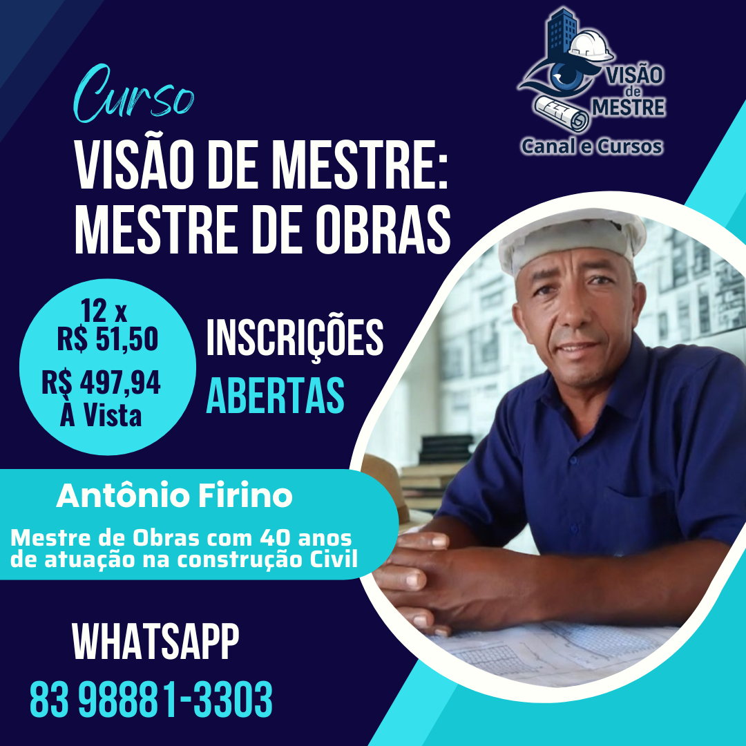 Imagem ilustrando um profissional liderando obra após concluir o curso Visão de Mestre