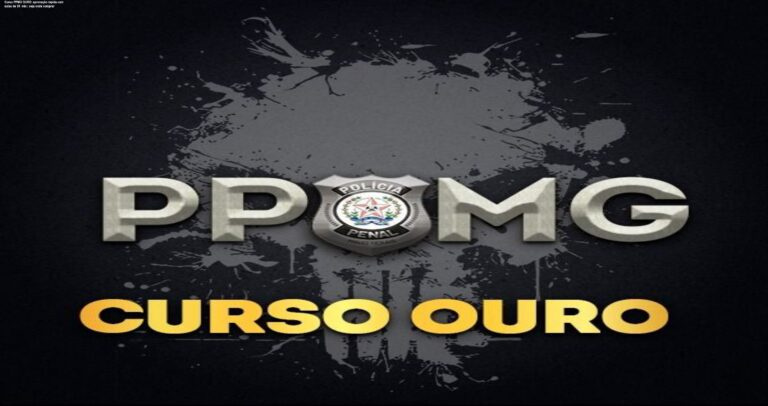 Curso online PPMG OURO da Vale Concursos com aulas de 30 minutos para aprovação na Polícia Penal de Minas Gerais