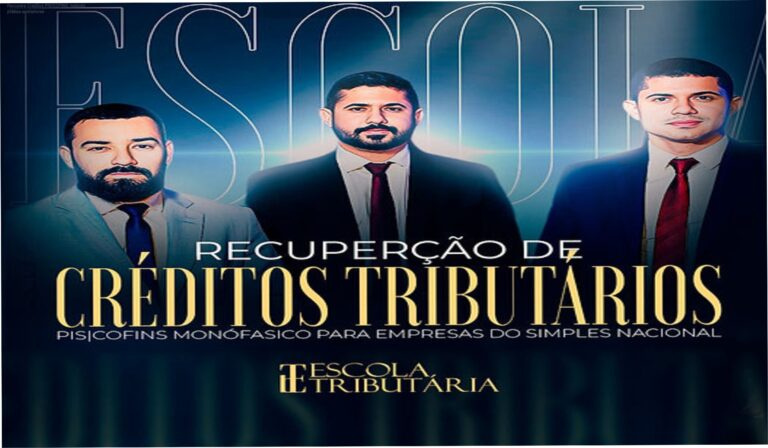 Imagem ilustrando o curso online de recuperação de créditos tributários PIS/COFINS Monofásico para contadores e profissionais do Simples Nacional