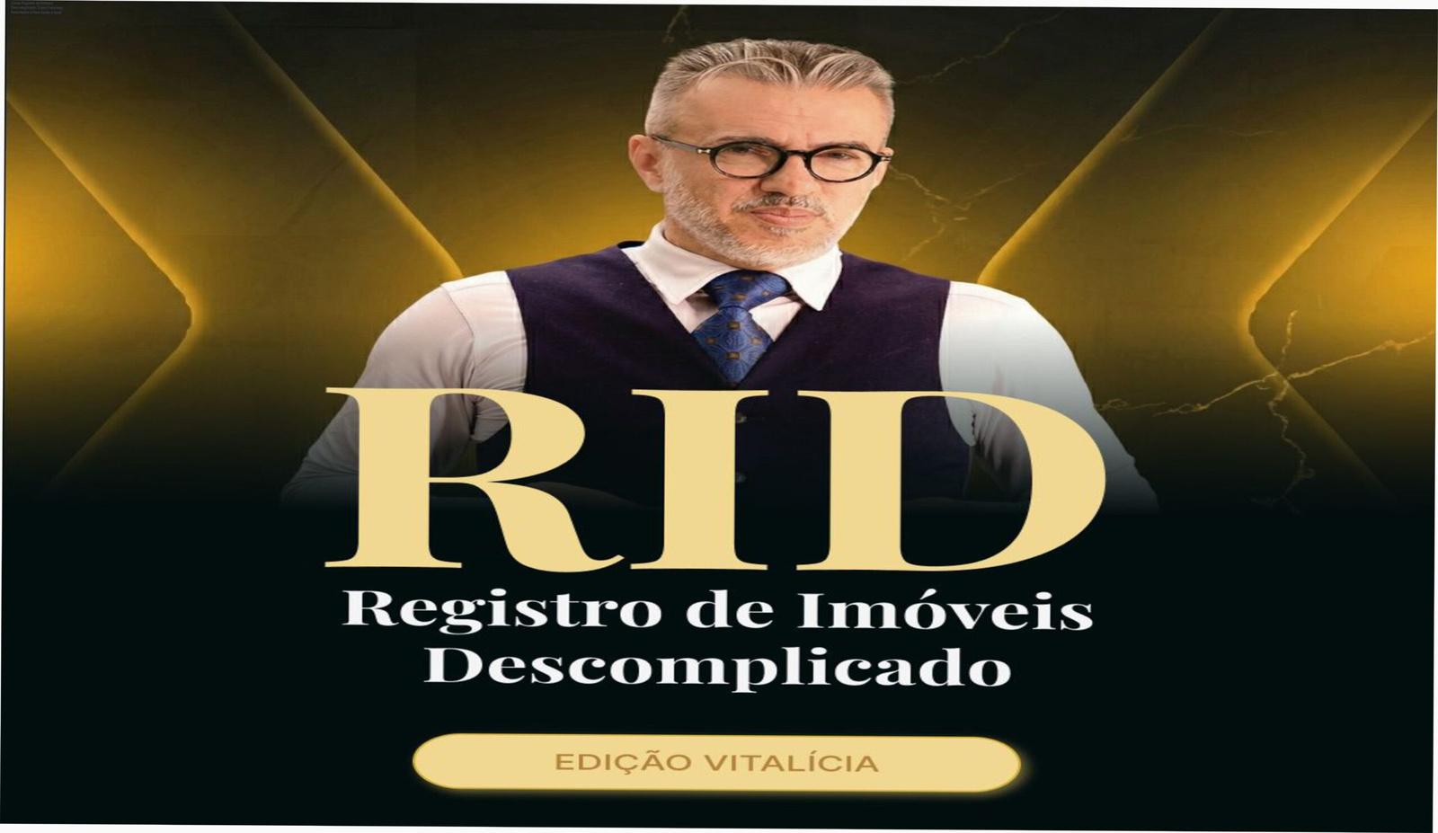 Curso Registro de Imóveis Descomplicado com Professor Marcos Salomão — aprenda regularização de imóveis extrajudicialmente com método prático e 27 anos de experiência