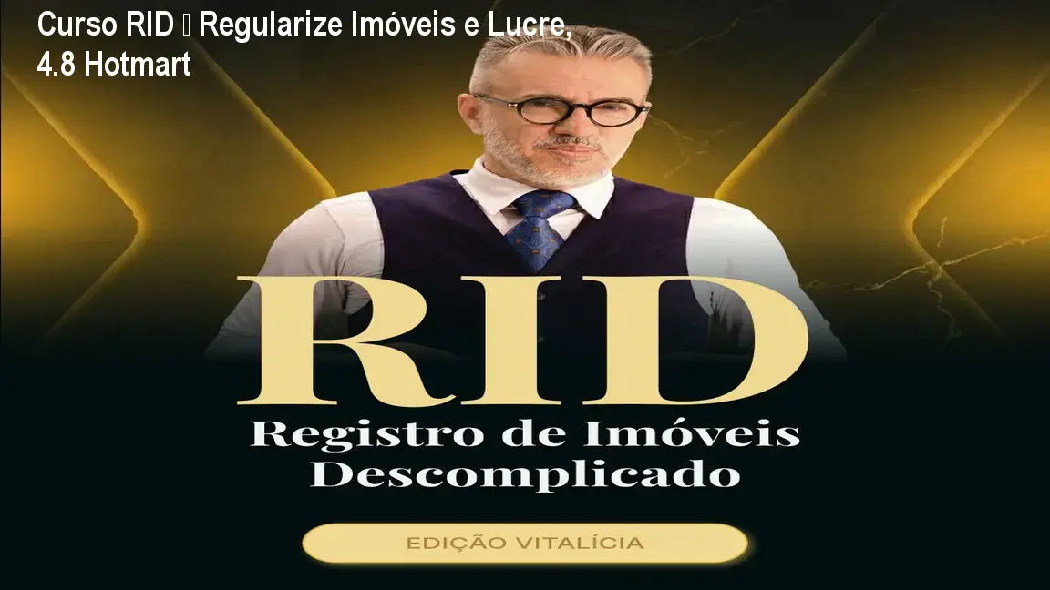 Professor Marcos Salomão apresentando o Curso Registro de Imóveis Descomplicado, que ensina a regularizar imóveis e gerar renda