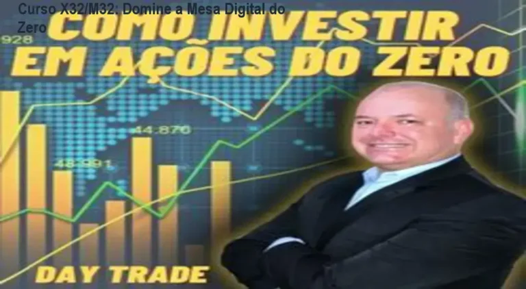 Instrutor mostrando a configuração da mesa digital X32 em evento ao vivo