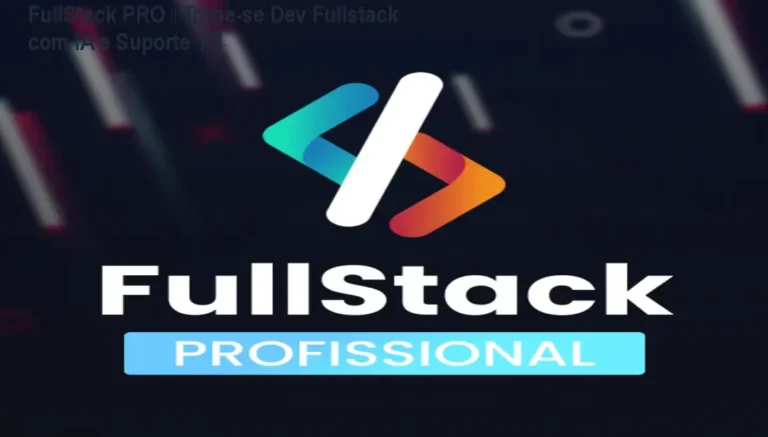 Imagem do curso FullStack PRO mostrando desenvolvimento fullstack com IA e suporte individual