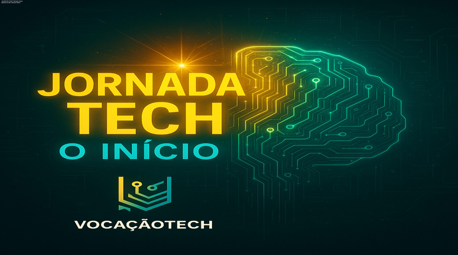 Jovem aprendendo sobre tecnologia e inteligência artificial com mentoria de CEO no curso Jornada Tech
