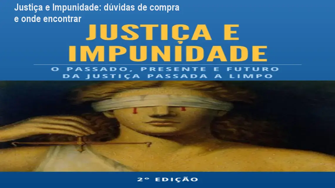 Imagem do curso Justiça e Impunidade mostrando aulas online e análise de casos jurídicos