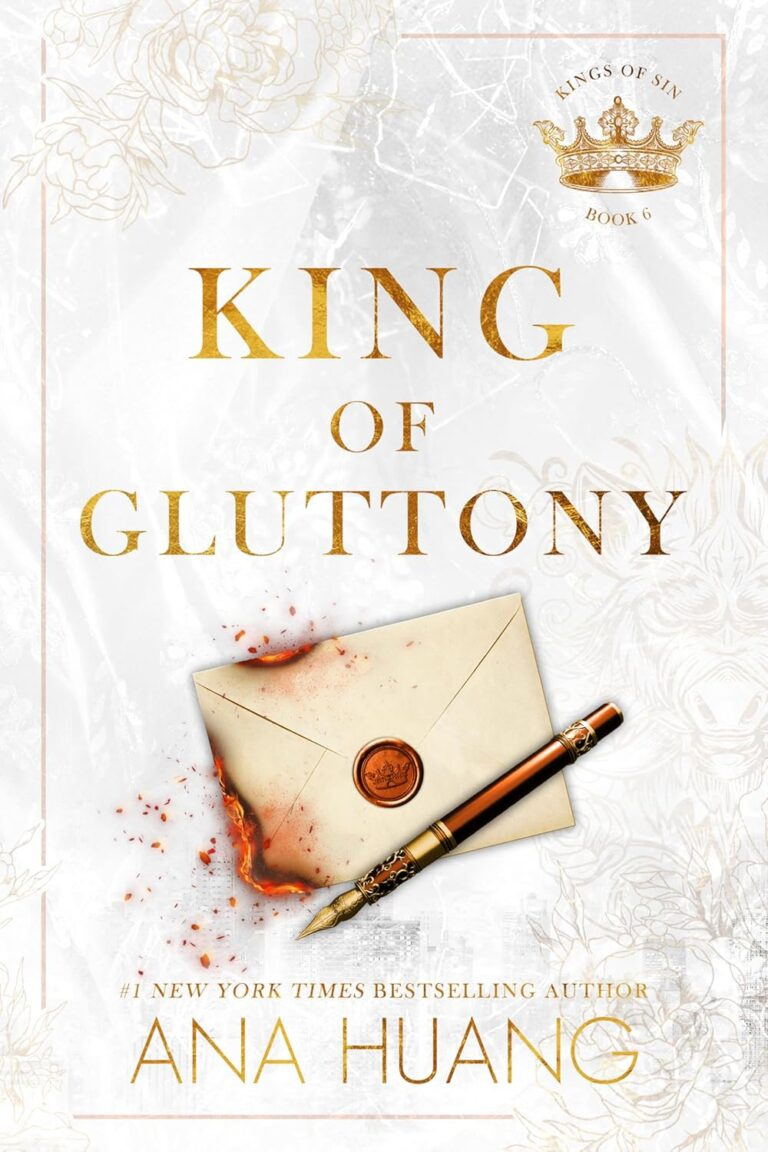 Capa do eBook King of Gluttony de Ana Huang, romance contemporâneo de rivais de infância transformados em amantes