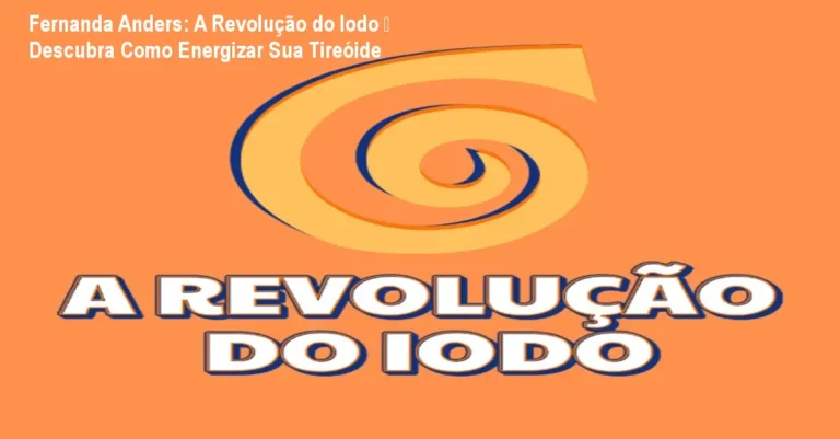 Imagem da capa do curso A Revolução do Iodo mostrando Fernanda Anders e ilustração de tireóide saudável