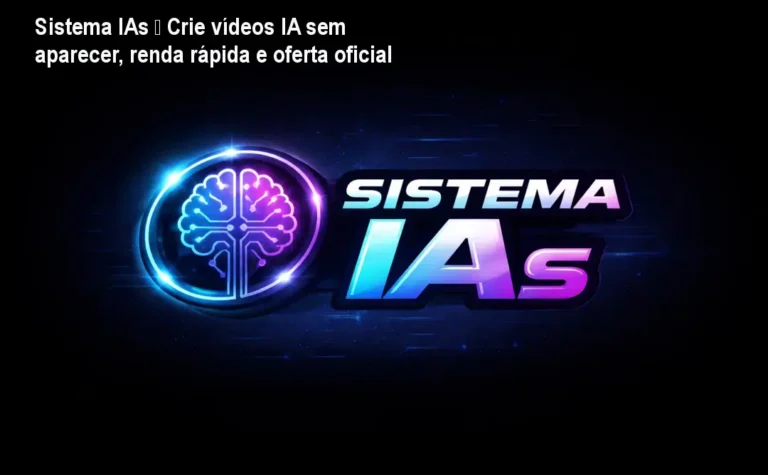 Tela do curso Sistema IAs mostrando criação de vídeos com IA sem precisar aparecer