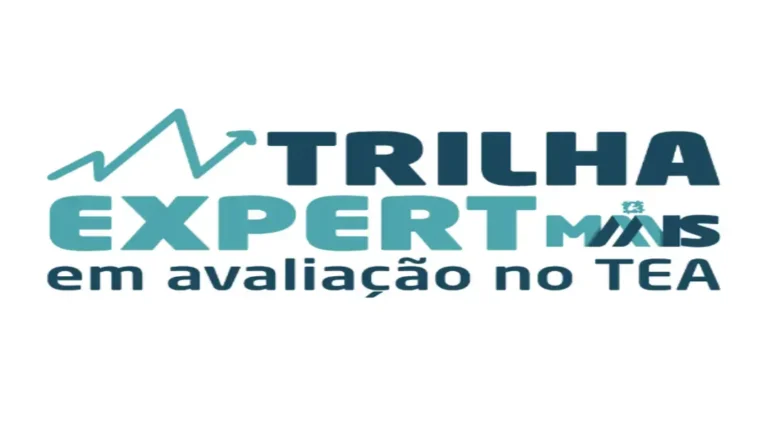 Profissional de saúde usando a Trilha Expert Avaliação TEA para aplicar instrumentos de diagnóstico do autismo