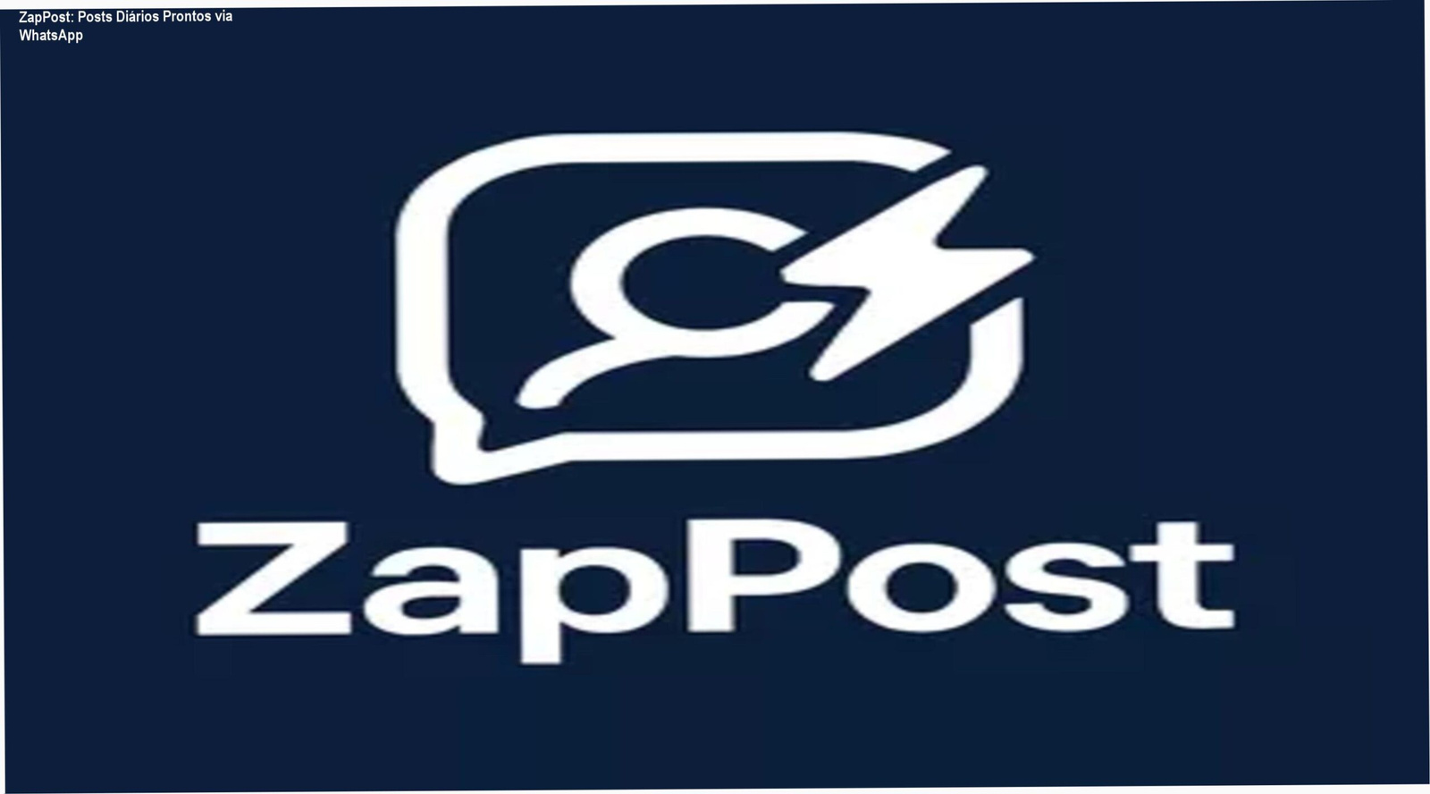 Imagem mostrando o ZapPost enviando posts diários prontos pelo WhatsApp, destacando economia de tempo para empreendedores.
