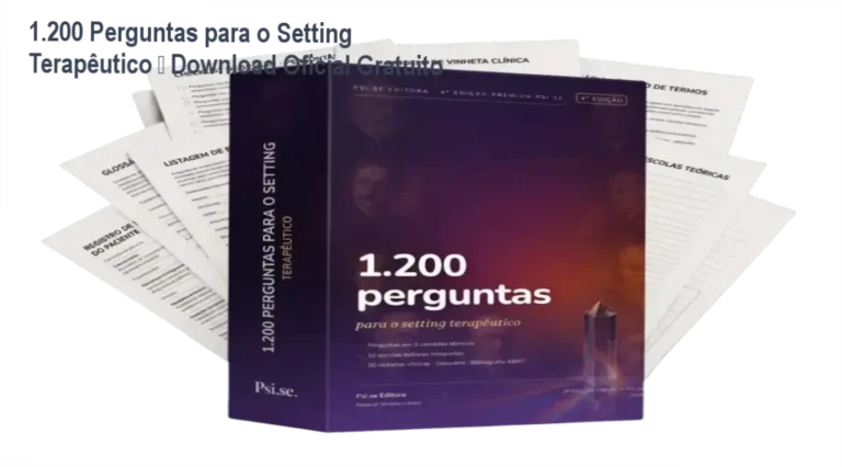 1.200 Perguntas para o Setting Terapêutico download gratuito – PDF oficial