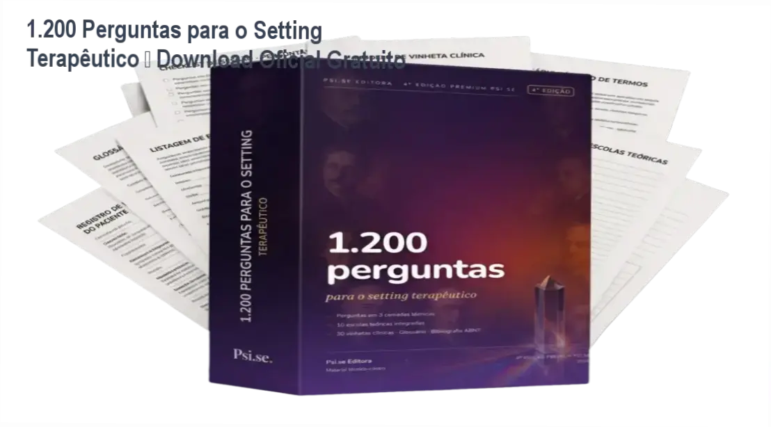 1.200 Perguntas para o Setting Terapêutico download gratuito – PDF oficial