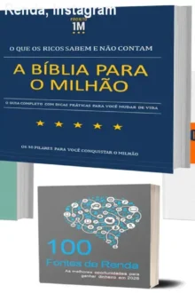 Combo Projeto Milhão: Renda, Instagram e Investimentos