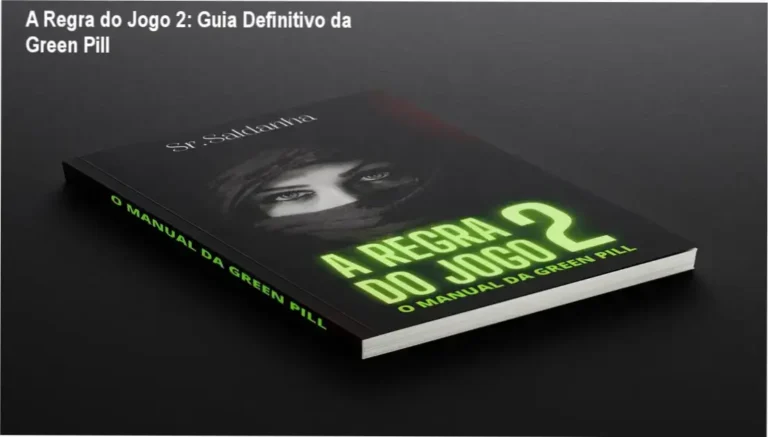 Capa do e‑book A Regra do Jogo 2 – Manual da Green Pill de Senhor Saldanha
