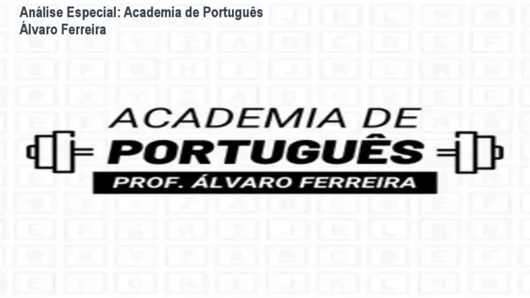 Capa informativa sobre o tema Academia de Português Álvaro Ferreira