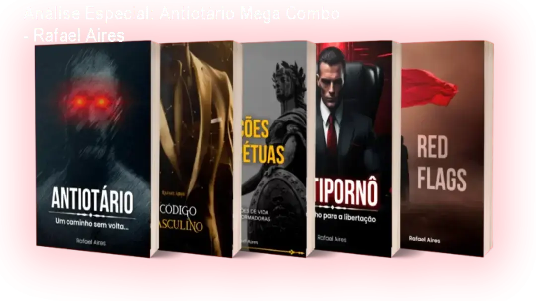 Capa informativa sobre o tema Antiotário Mega Combo - Rafael Aires