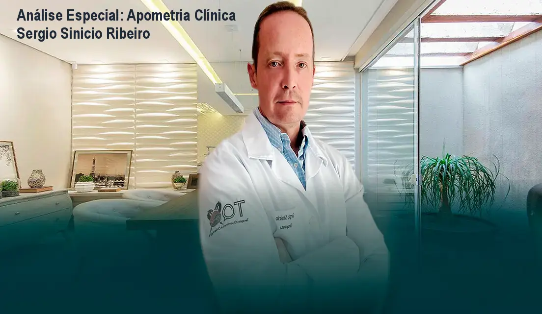 Capa informativa sobre o tema Apometria Clínica Sergio Sinicio Ribeiro