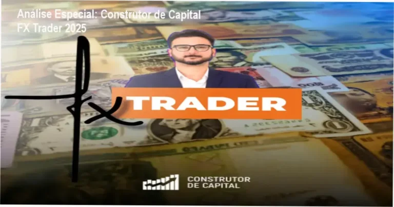 Capa informativa sobre o tema Construtor de Capital FX Trader 2025